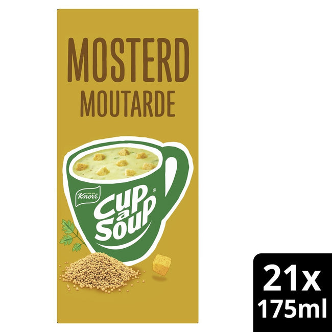 Knorr -  Cup a soup  mosterd 175ml | 4 stuks