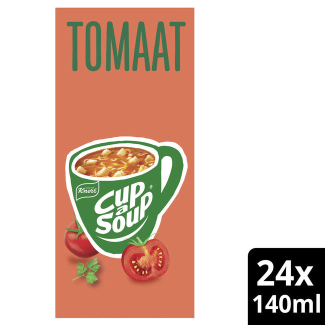 Knorr -  Cup a soup  tomaat 140ml | 4 stuks