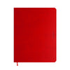 De KEMPEN -  Notbk  poppy 171x220 lijn 192pag rood