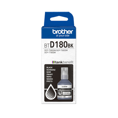 Brother - Recharge encre bt-d180bk noir