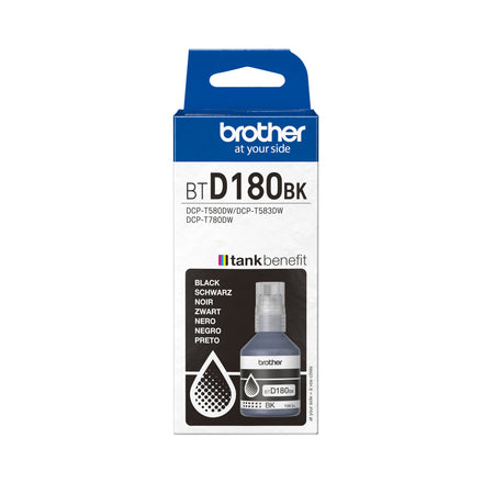 Brother - Nachfülltinte bt-d180bk schwarz