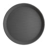 Olympia - Crystallon Antis-Tablett 40,6 cm PP schwarz