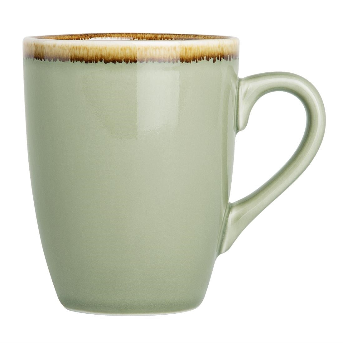Olympia - Mug kiln 340ml 6 pieces moss green
