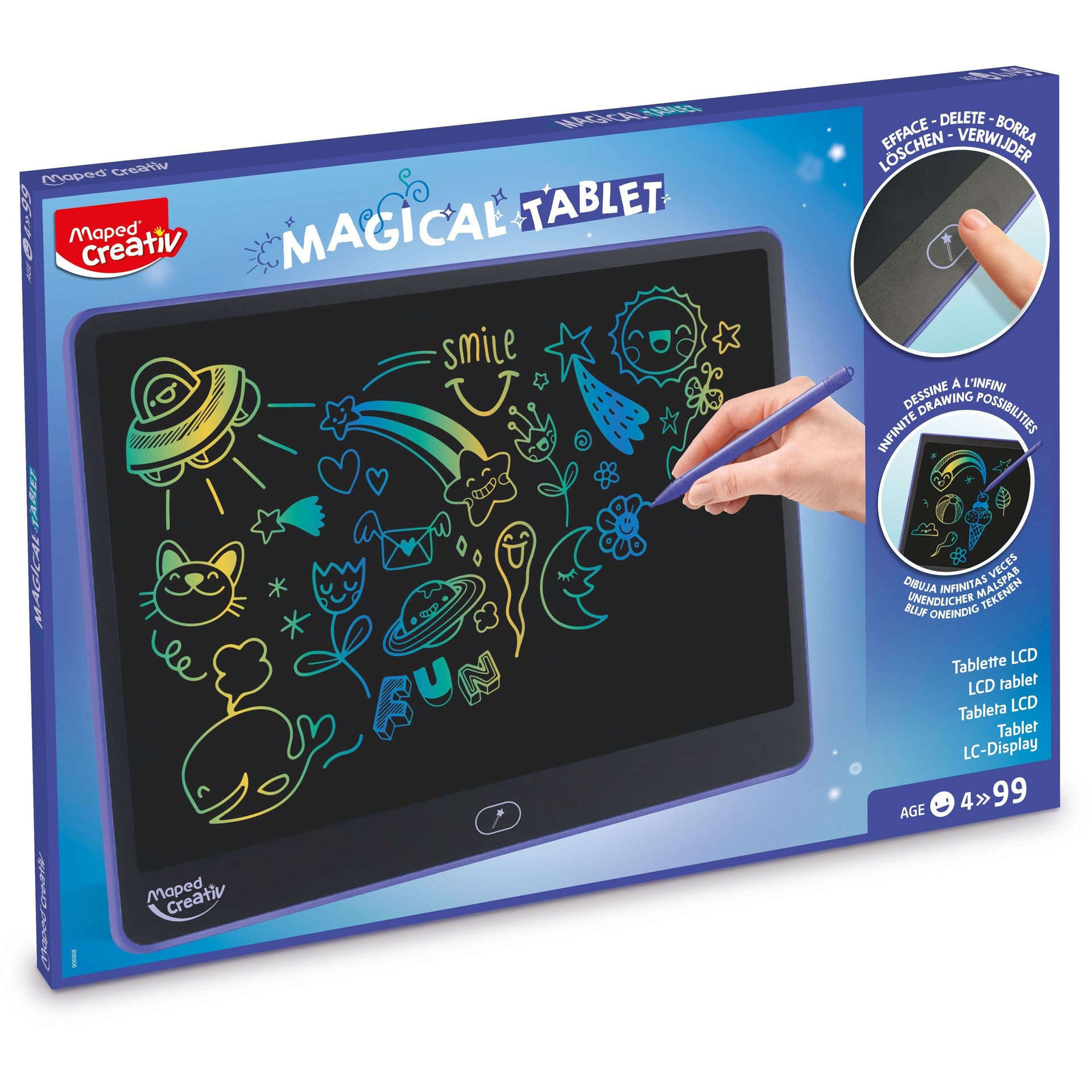 Maped -  Tekentablet  creativ magical tablet xxl paars