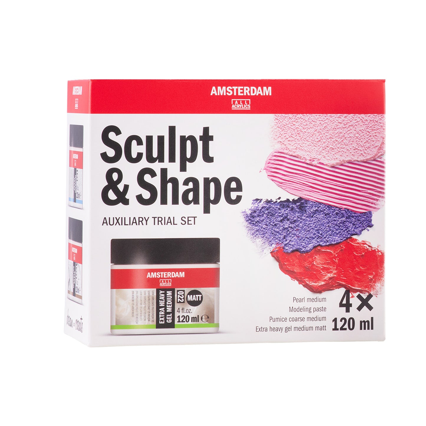 Amsterdam All Acryli -  Mediumset amsterdam mini sculpt and shape 4st