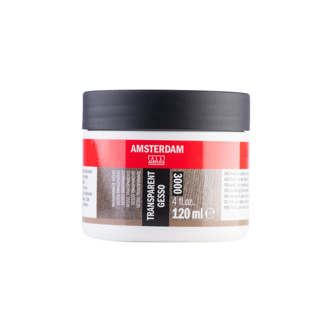 Amsterdam All Acryli -  Gesso amsterdam mini 3000 120ml transparant