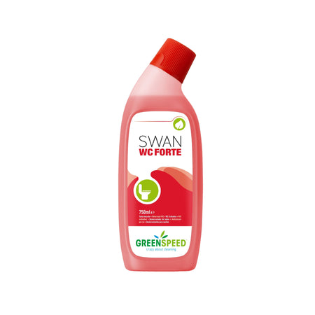 Greenspeed -  Toiletreiniger  swan wc forte 750ml rood | 6 stuks