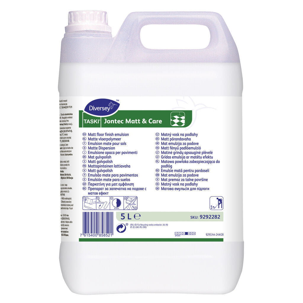 Taski -  Vloeremulsie jontec matt and care 5 liter | 2 stuks