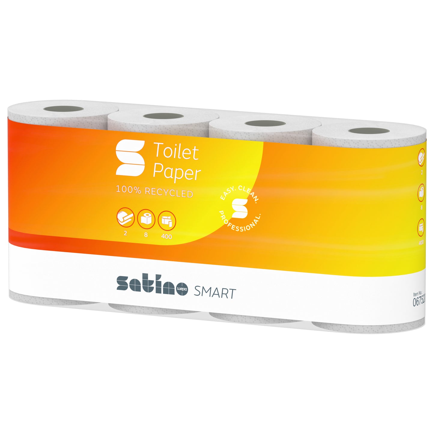 Satino -  Toiletpapier  mt1 smart 2laags wit 067520 | 6 stuks