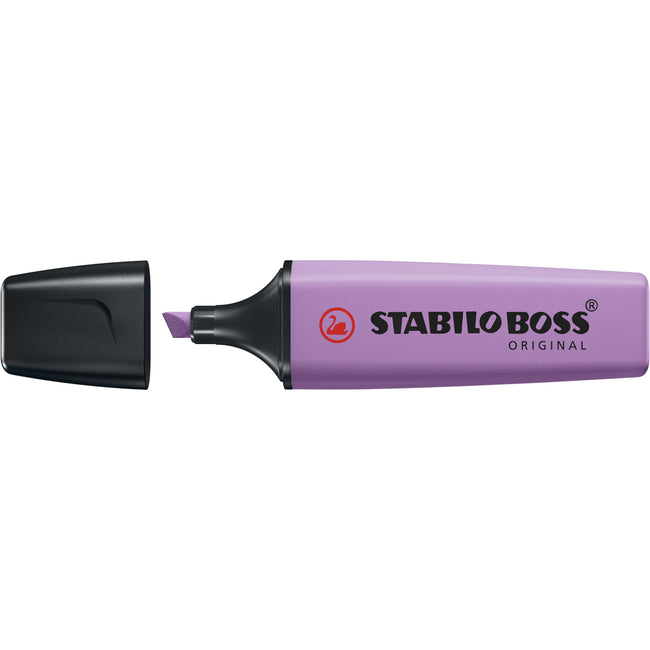 Stabilo -  Markeerstift boss 70/ 162 wildfl grijs-vio | 10 stuks
