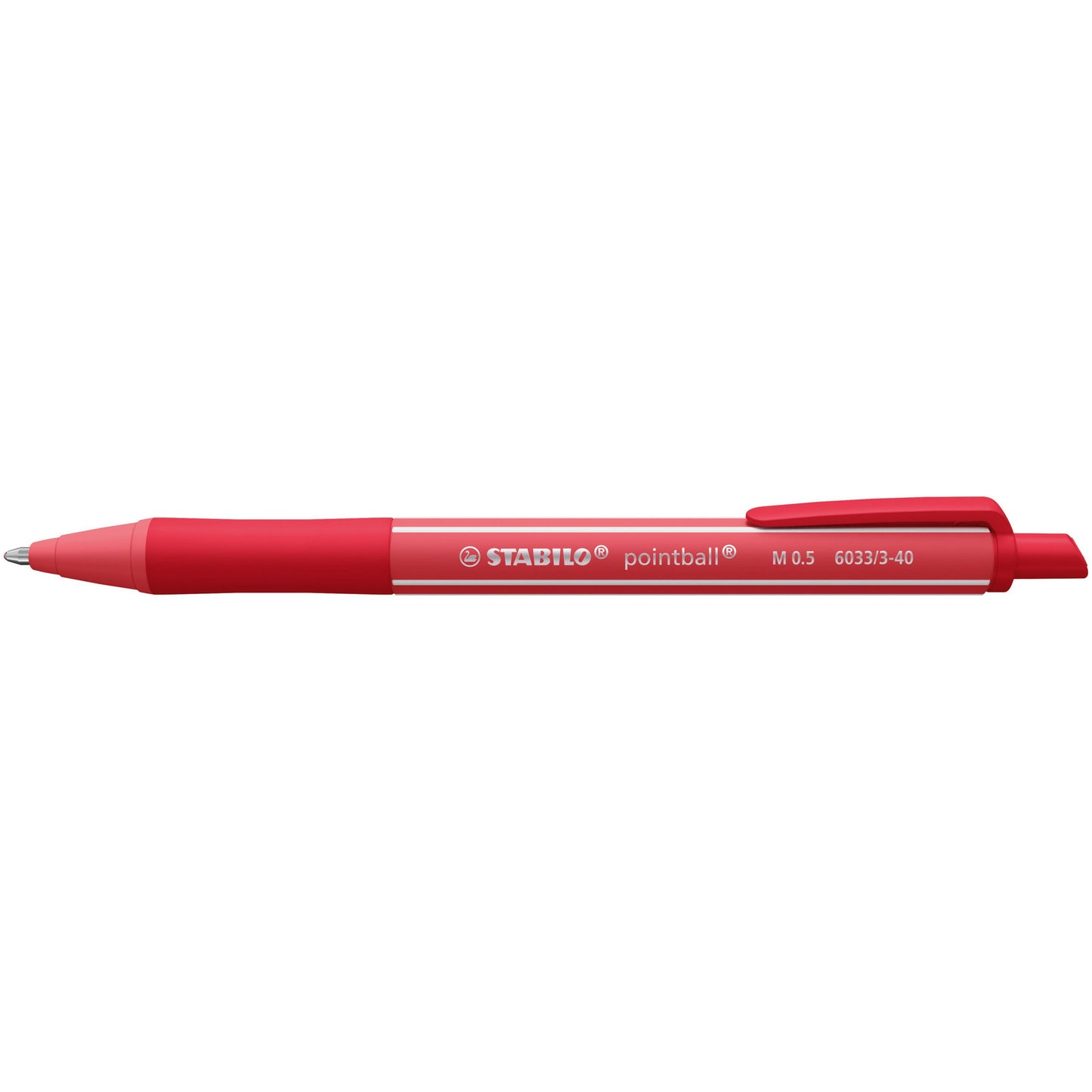 Stabilo -  Balpen pointball colorful rood