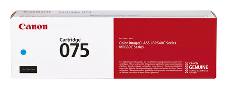 Canon -  075 tonercartridge 1 stuk(s) Origineel Cyaan