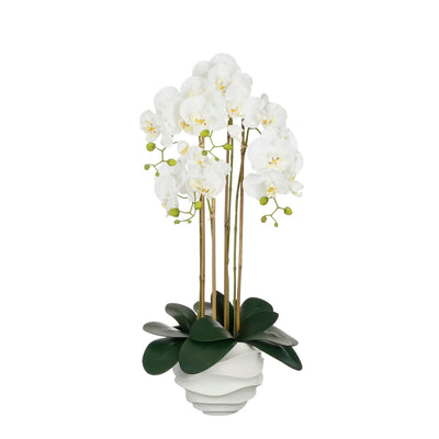 Mica Decorations -  Kunstplant mica phalaenopsis in pot wit