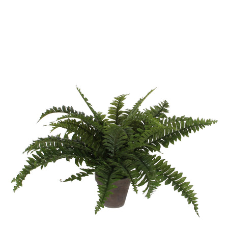 Mica Decorations -  Kunstplant mica boston varen groen in pot