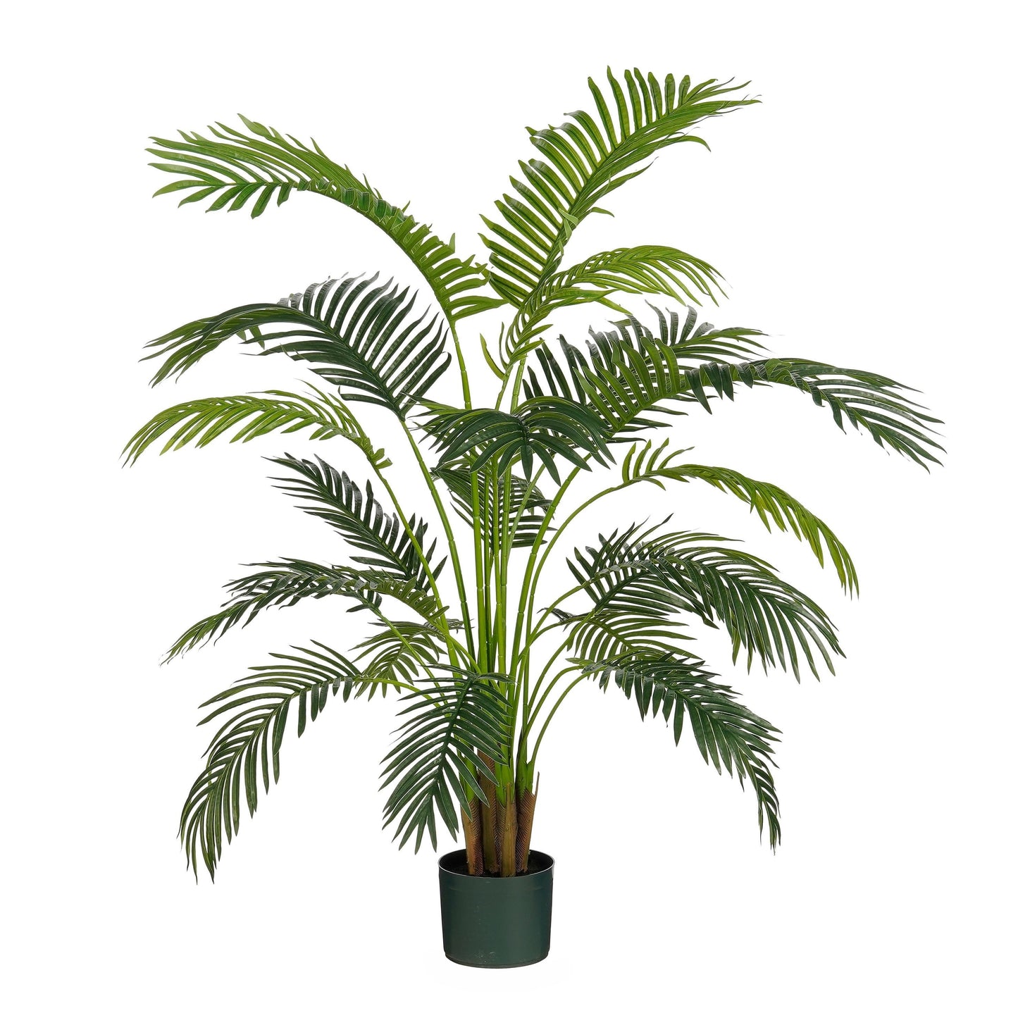 Mica Decorations -  Kunstplant mica areca palm in pot groen