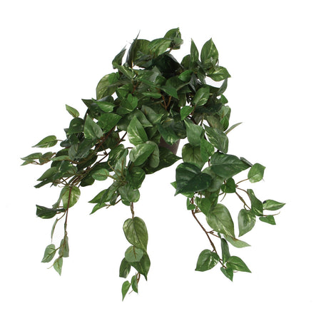 Mica Decorations -  Kunstplant mica scindapsus hangend groen | 4 stuks
