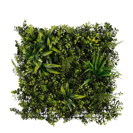 Mica Decorations -  Kunstplant mica mat planten groen mix | 6 stuks