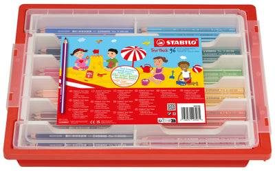 Stabilo -  Trio thick Meerkleurig 96 stuk(s)