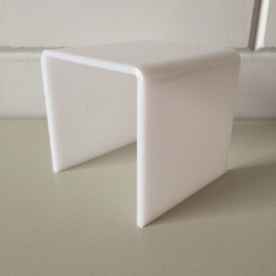 Klika - Puente acrílico 10x10cm alto 100mm opal