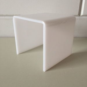 Klika - Acrylic bridge 10x10cm high 100mm opal 40 pieces