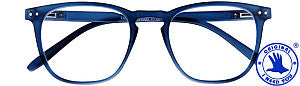 Quantore - Lunettes de lecture +2.00 DPT Tailor Bleu foncé