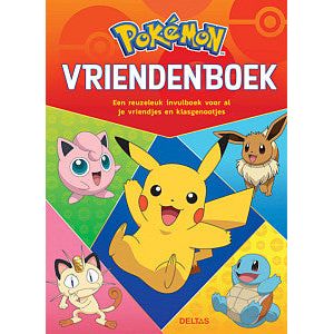 Deltas - Vriendenboek  pokémon