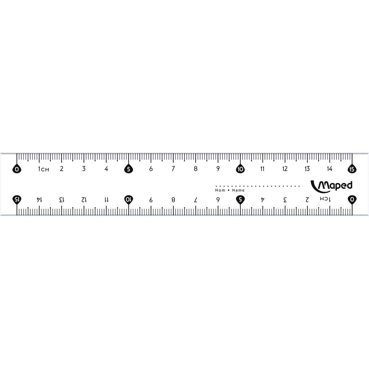 Maped - Ruler Classic 15cm