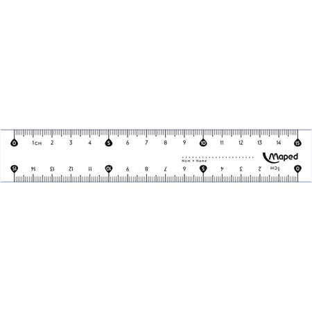 Maped - Regla Clásica 15cm