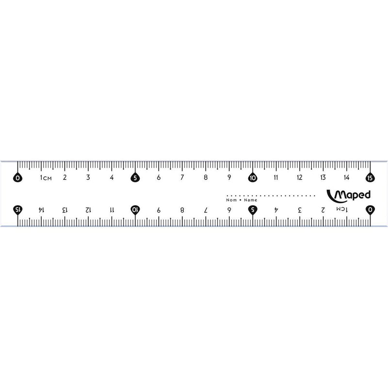 Maped - Ruler Classic 15cm