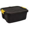 Fellowes -  Opbergbox bankers box 24l met hndgr robuust zwart