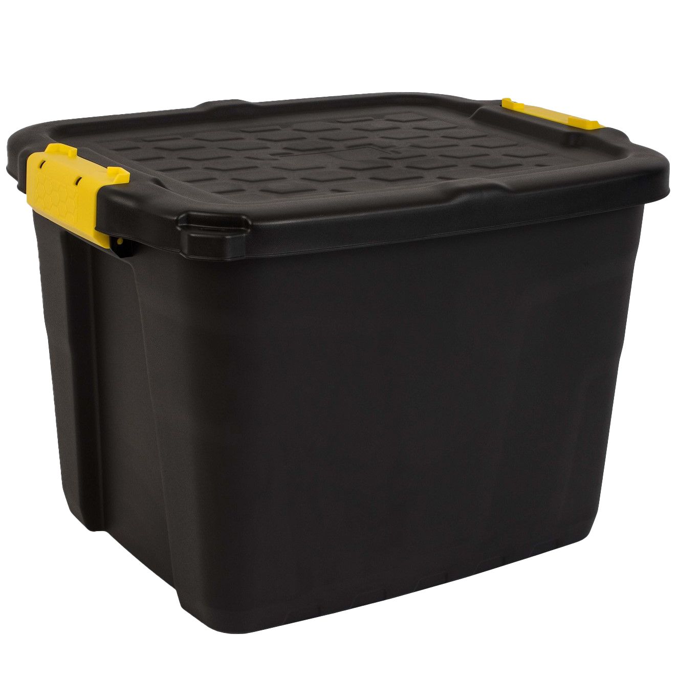 Fellowes -  Opbergbox bankers box 42l met hndgr robuust zwart