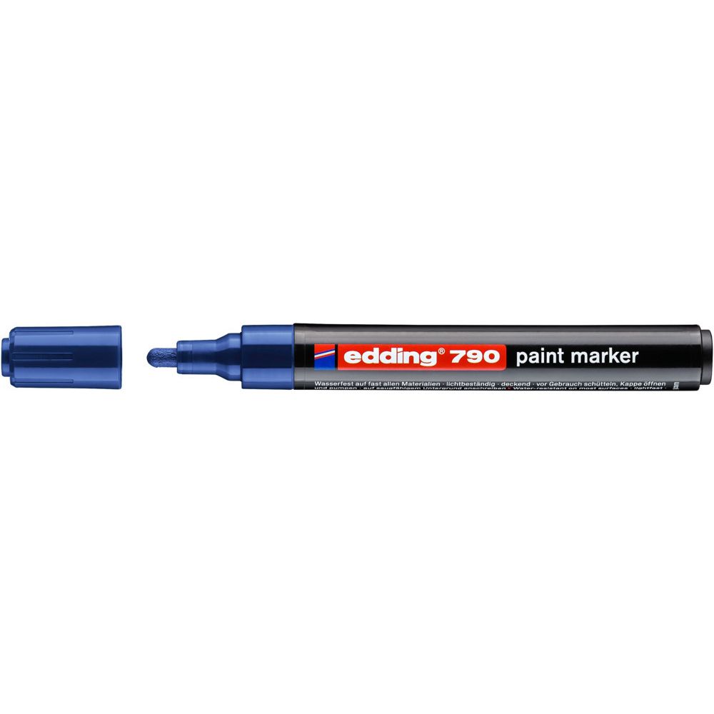 Edding -  Paintmarker  790 alcoholbasis 2-3mm blauw | 10 stuks