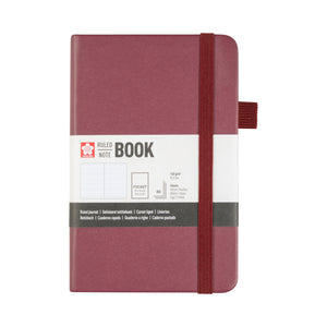 Sakura -  Notitieboek pocket lijn moerbei