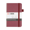 Sakura -  Notitieboek pocket lijn moerbei
