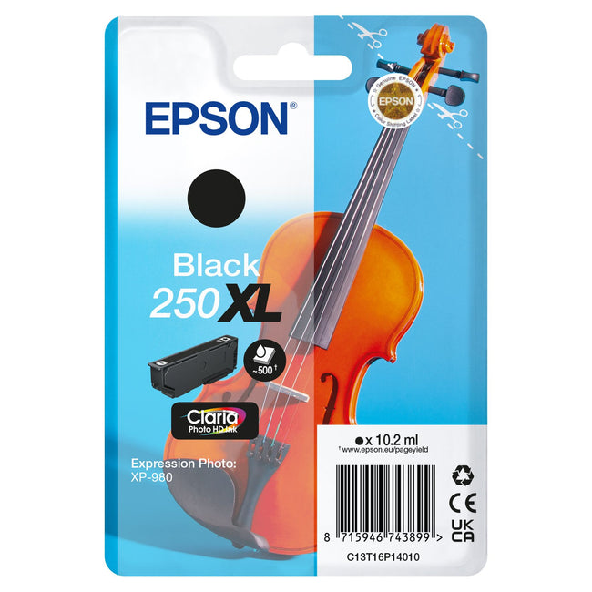 Epson -  Inktcartridge  250xl t16p14 zwart