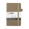Sakura -  Notitieboek pocket lijn sintel | 3 stuks
