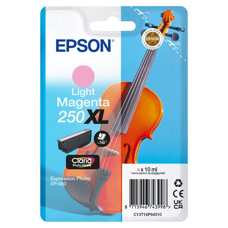 Epson -  Inktcartridge  250xl t16p64 licht rood