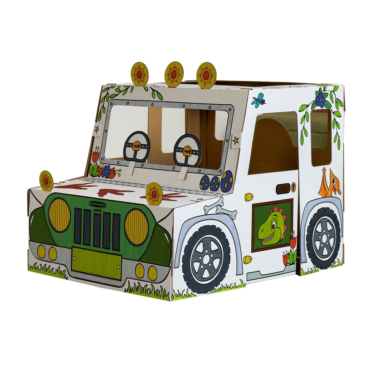 Bankers Box -  Kartonnen dinosaurustruck xl  play