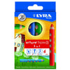 LYRA -  Kleurpotlood  groove triple one 6 kleuren | 5 stuks