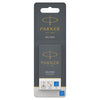 Parker -  Inktpatroon  quink uitwasbaar blauw 5 stuks