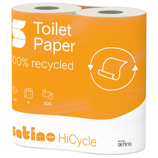 Satino -  Toiletpapier  mt1 hicycle 2laags 067810 | 12 stuks