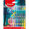 Maped -  Viltstift  dragon set 12 kleuren