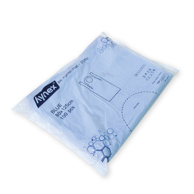 Hynex -  Schort  80x125cm pe blauw 100 stuks