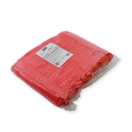Hynex -  Haarnet  clip non-woven rood pp 100 stuks