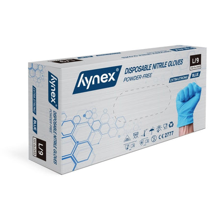 Hynex -  Handschoen  nitril l blauw 5gr 100 stuks