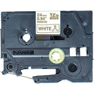 Brother -  Labele  ptouch tzer254 24mm wit