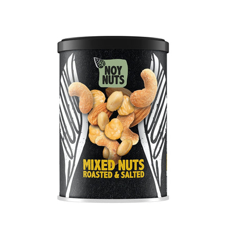 NoyNuts -  Noten  roasted and salted blik 150g