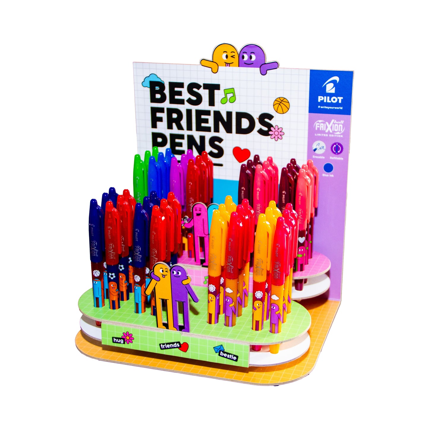 Pilot -  Rollerpen  frixion friends m ass displ à 48st