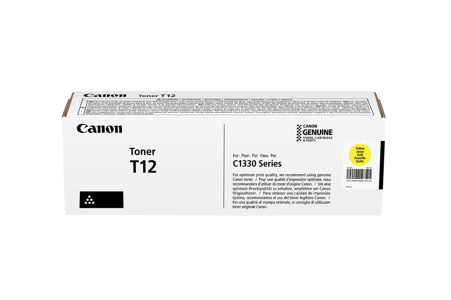 Canon -  Tonercartridge  t12 geel
