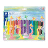 Staedtler -  Waxpotlood norix twister set 24 kleuren